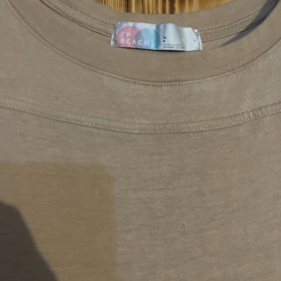 Free People Beach Jilly Midi dress size Small tan in color - Picture 5 of 10